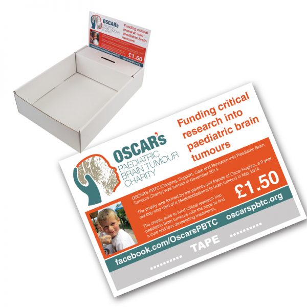 charity display boxes